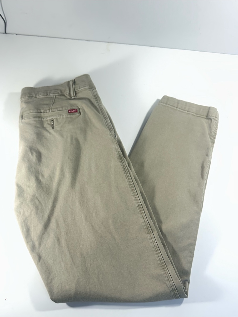 Levi’s XX Chino Standard Taper Pants Light Khaki Stretch Casual Men’s Size 32x32